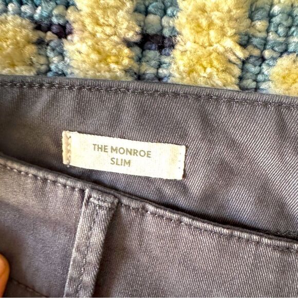 LOFT The Monroe Slim dark grey chinos in excellent condition size 4 - Picture 6 of 8